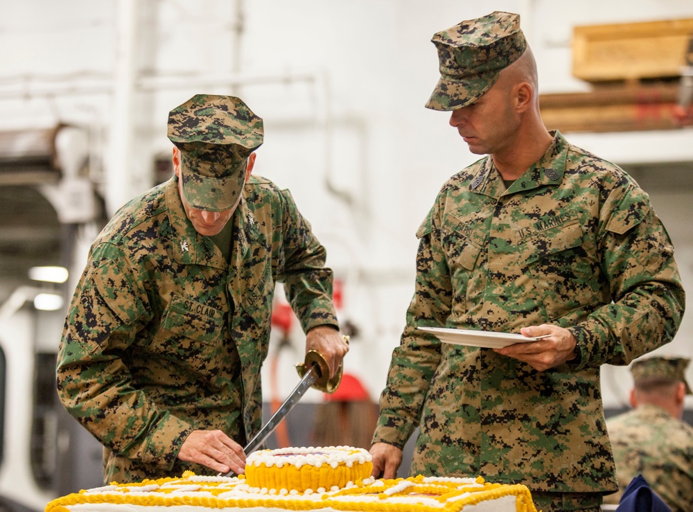 26th MEU Marine Corps Birthday Ceremony