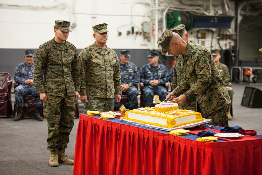26th MEU Marine Corps Birthday Ceremony