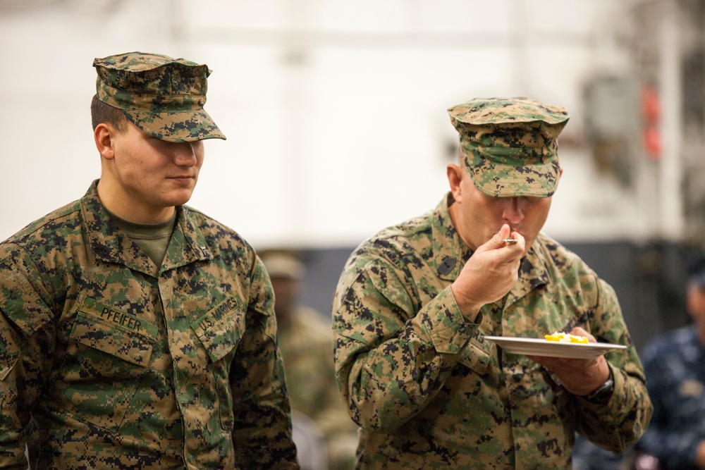 26th MEU Marine Corps Birthday Ceremony