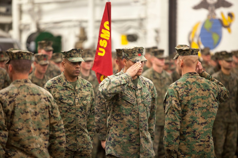 26th MEU Marine Corps Birthday Ceremony