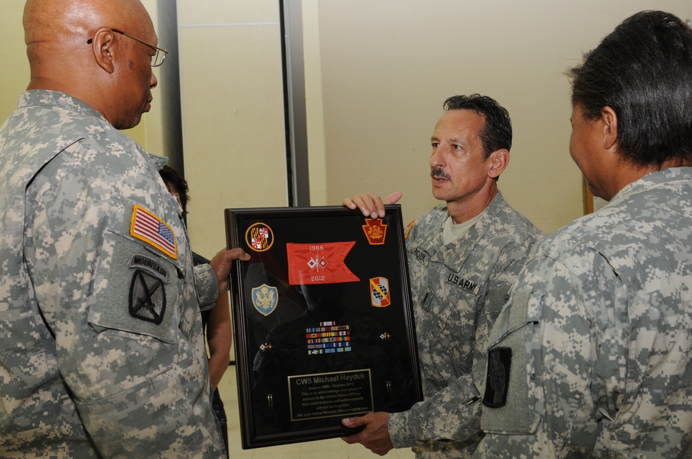 Chambersburg, Pa., native, honored for his service