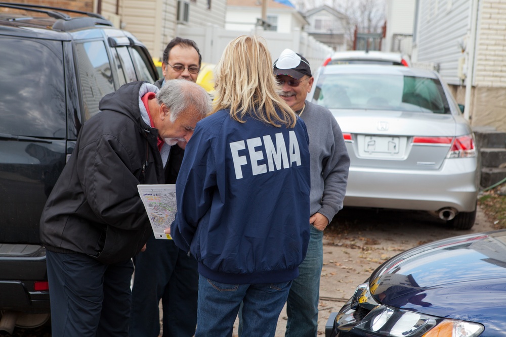 FEMA Community Relations work Staten Island