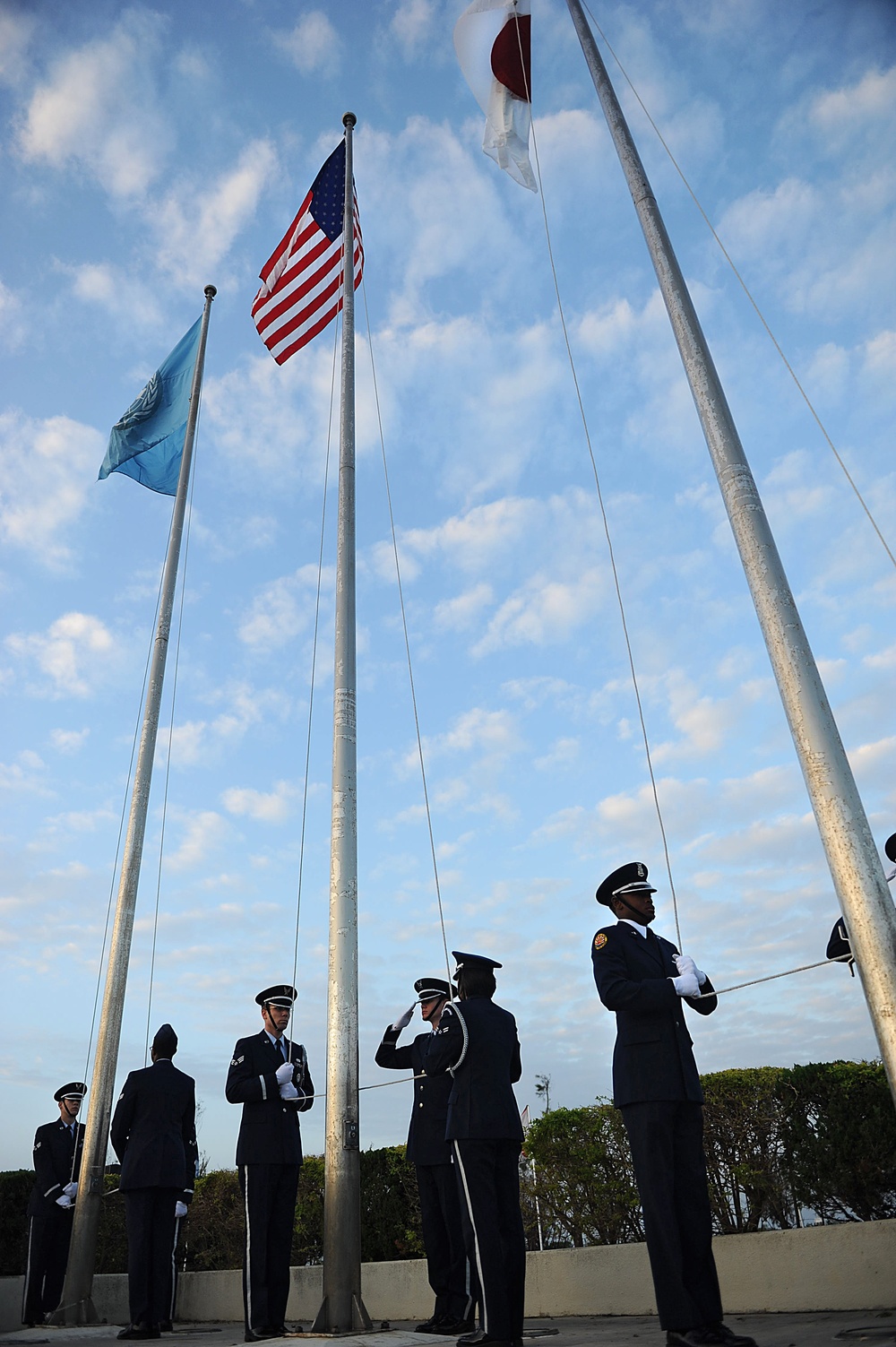 Service members across Okinawa observe Veterans Day