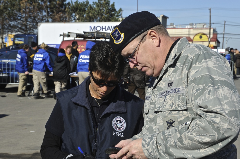 FEMA works with multiple agencies