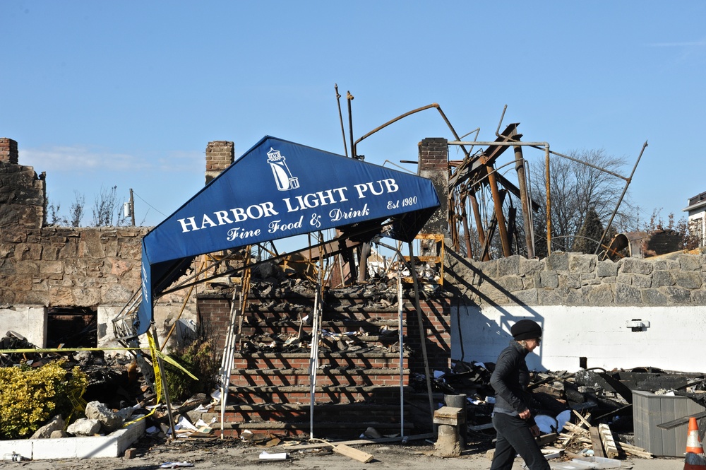 Fire ravages Rockaway Beach neighborhood