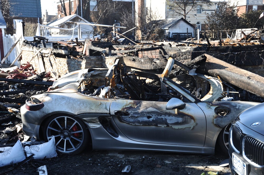 Fire ravages Rockaway Beach neighborhood