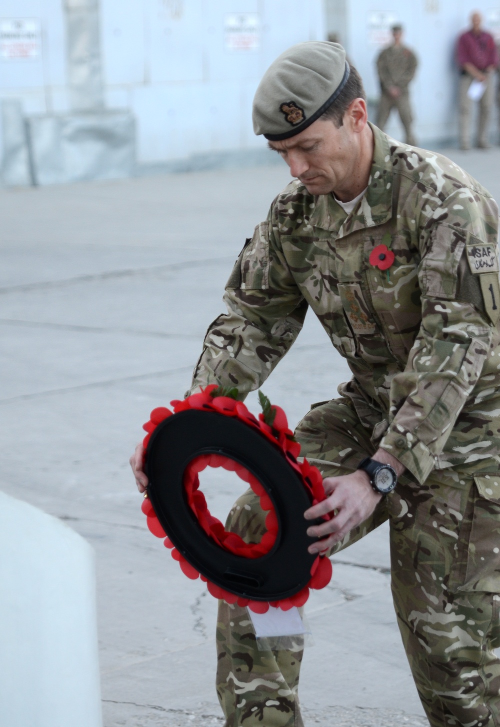 Remembrance Day ceremony held at Bagram Air Field