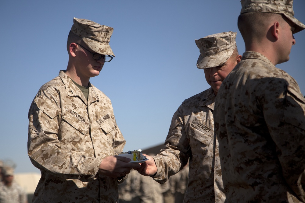 RCT-7’s youngest Marine serves country on first deployment