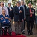 Defense Secretary Panetta lays a wreath at the National Memorial Cemetery of the Pacific