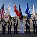 Defense Secretary Panetta lays a wreath at the National Memorial Cemetery of the Pacific