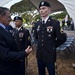 Defense Secretary Panetta lays a wreath at the National Memorial Cemetery of the Pacific