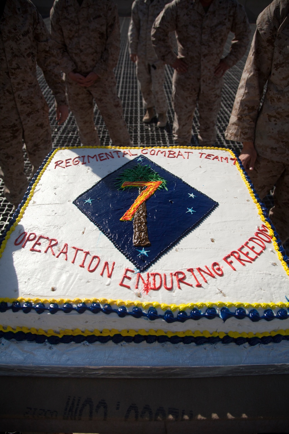 RCT-7 Celebrate the Marine Corps 237th birthday