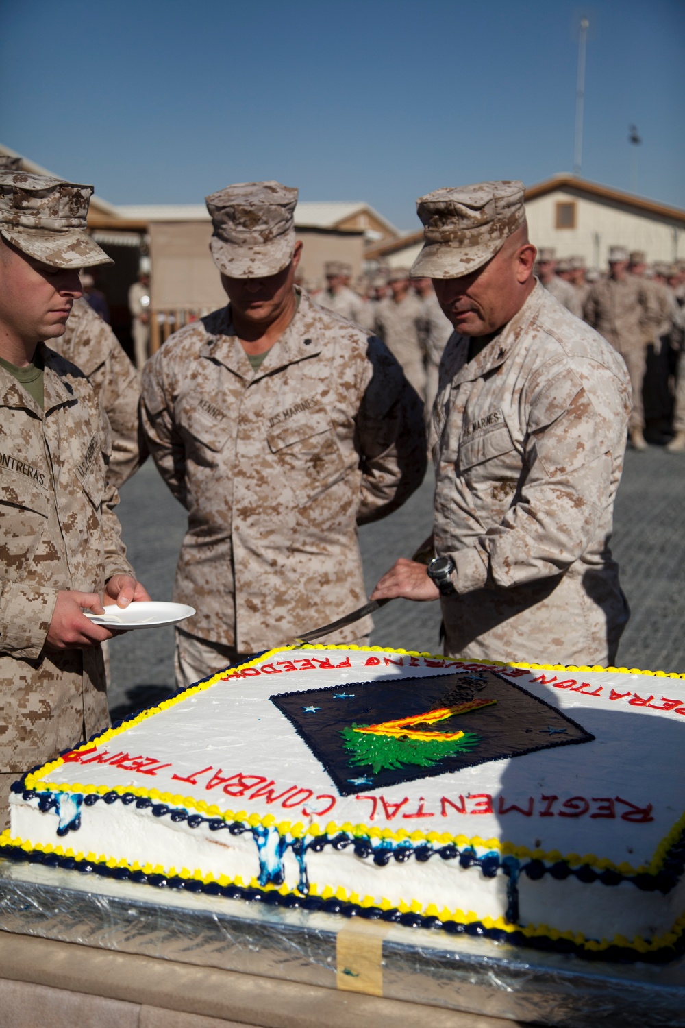 RCT-7 Celebrate the Marine Corps 237th birthday