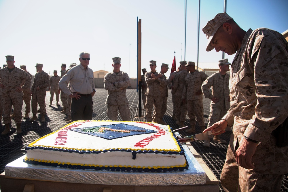 RCT-7 Celebrate the Marine Corps 237th birthday