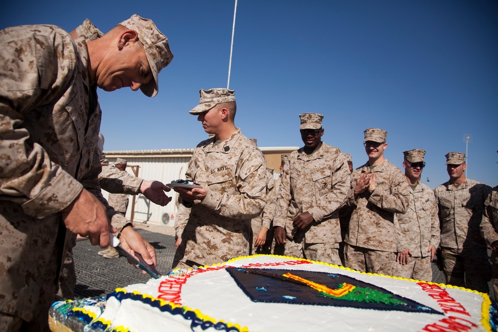 RCT-7 Celebrate the Marine Corps 237th birthday