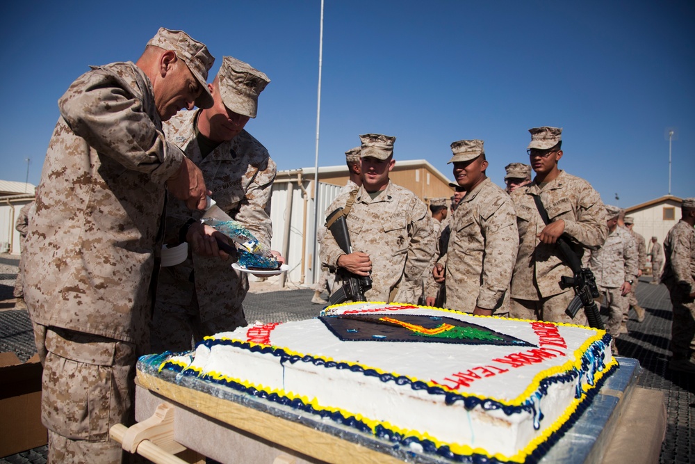 RCT-7 Celebrate the Marine Corps 237th birthday