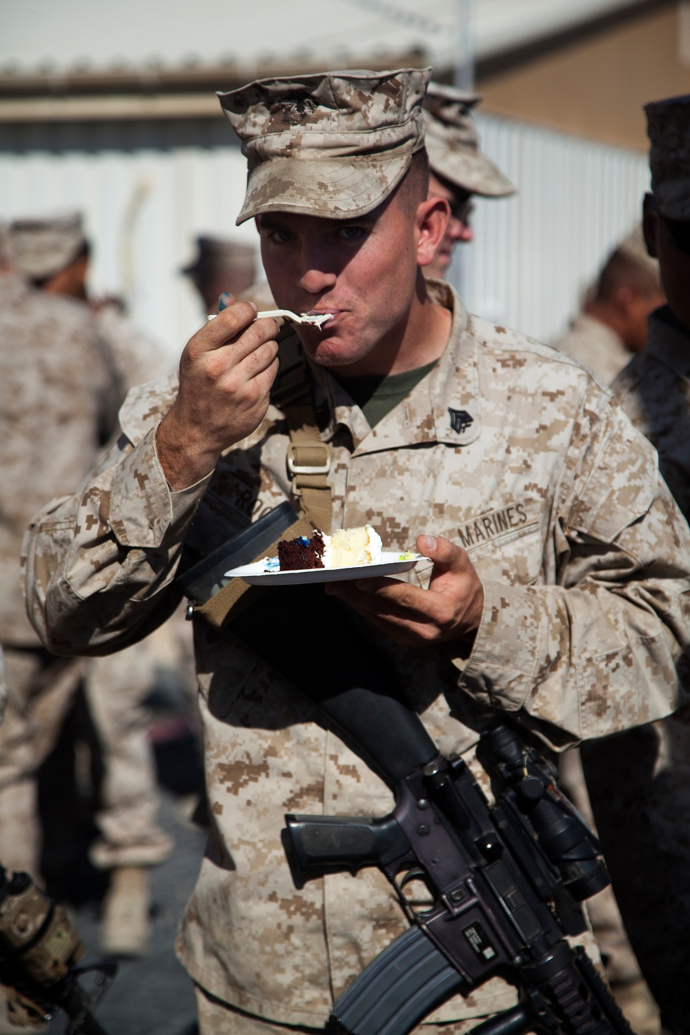 RCT-7 Celebrate the Marine Corps 237th birthday