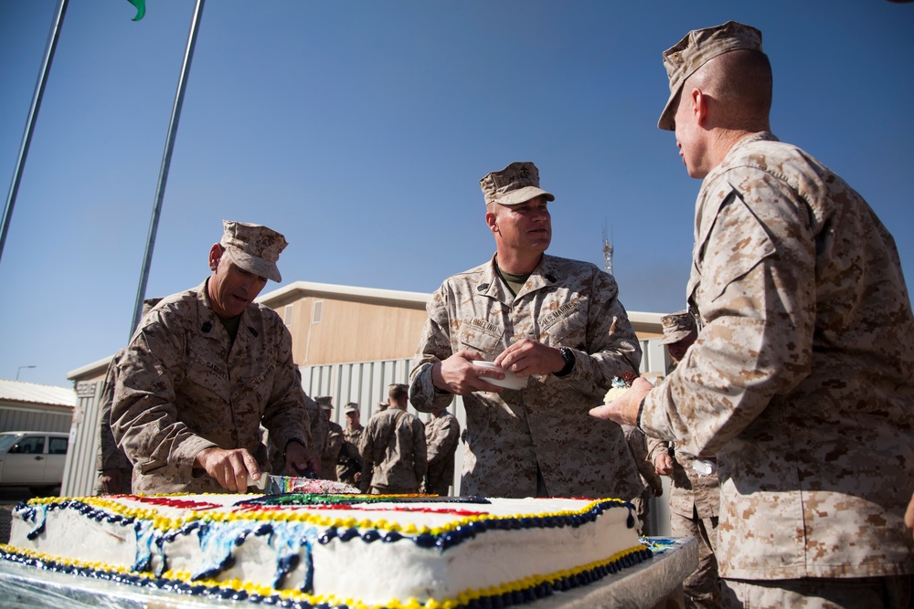 RCT-7 Celebrate the Marine Corps 237th birthday