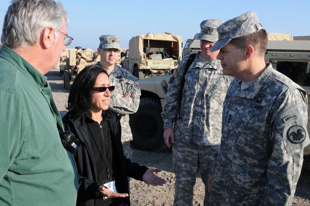 Army Reserve top officer visits Breezy Point, NY