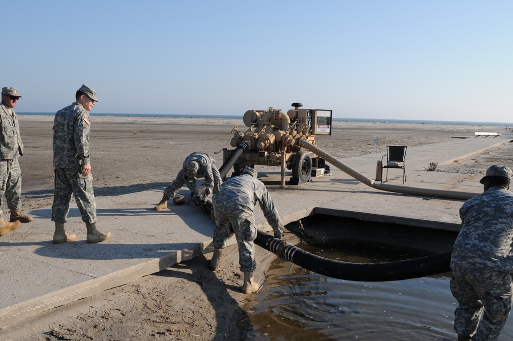 Army Reserve top officer visits Breezy Point, NY
