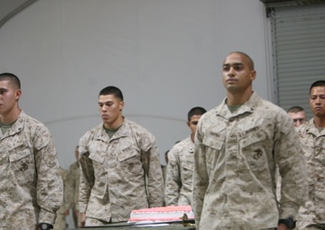 Marines celebrate 237th birthday throughout Afghanistan