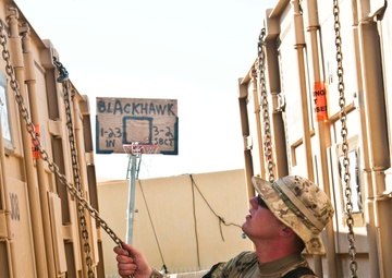 FLE soldier gets adrenaline rush from resupplying fellow soldiers