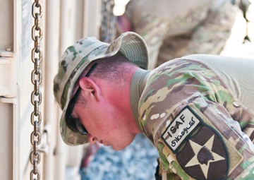 FLE soldier gets adrenaline rush from resupplying fellow soldiers