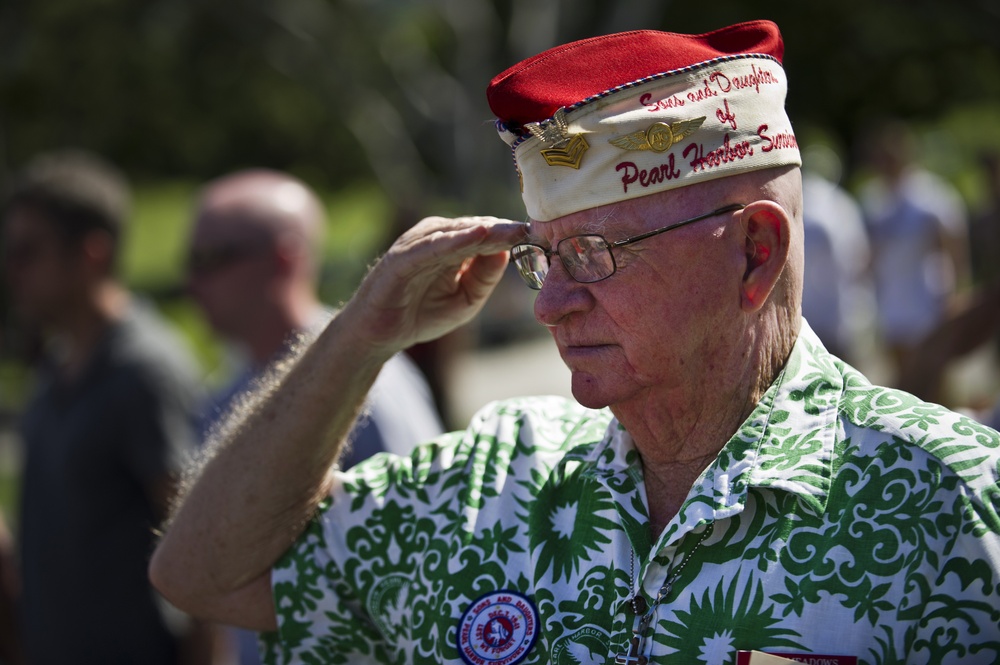 Veterans Day Ceremony National Memorial Cemetery of the Pacific