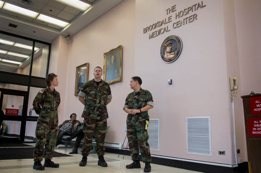 Federal surge community relations
