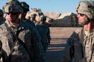 1-1 CAV scouts the mission