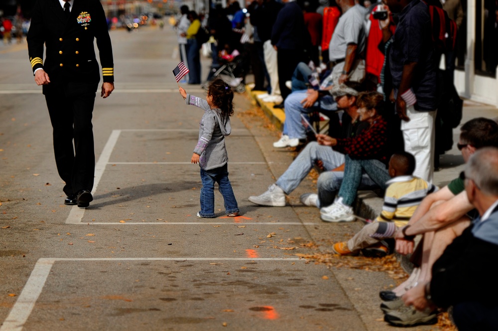 Veterans Day Parade in downtown Columbia, SC