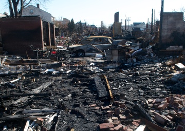 Fires in Rockaway destroy houses