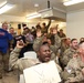 Soldiers watch NFL game on Veterans Day
