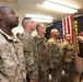 Soldiers watch NFL game on Veterans Day