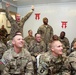 Soldiers watch NFL game on Veterans Day
