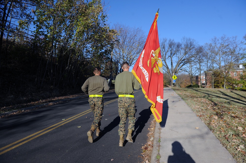 Marines commemorate 237th birthday run