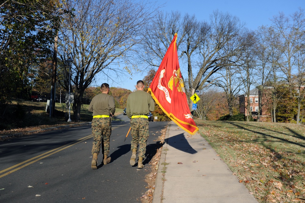 Marines commemorate 237th birthday run