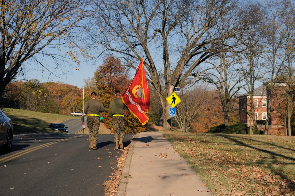 Marines commemorate 237th birthday run