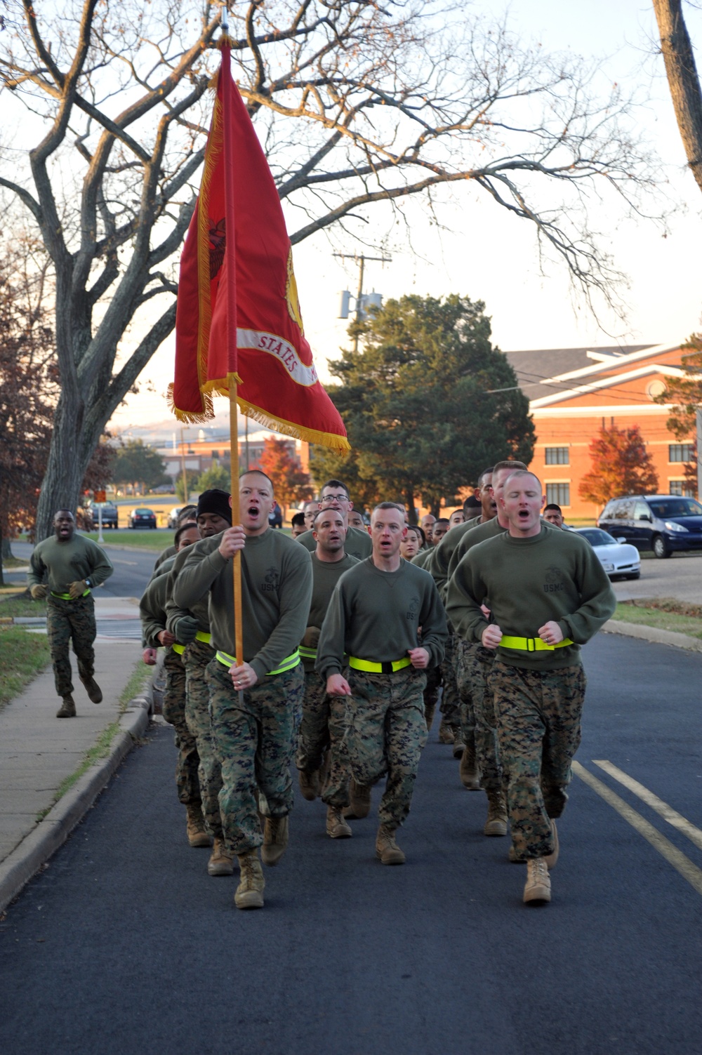 Marines commemorate 237th birthday run