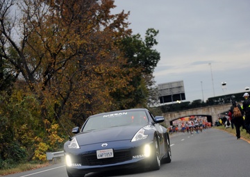 Quantico Marine sets marathon pace