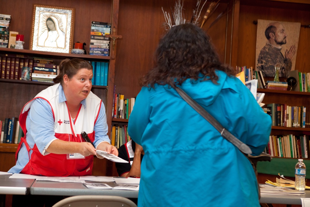 American Red Cross available at several Disaster Recovery Center