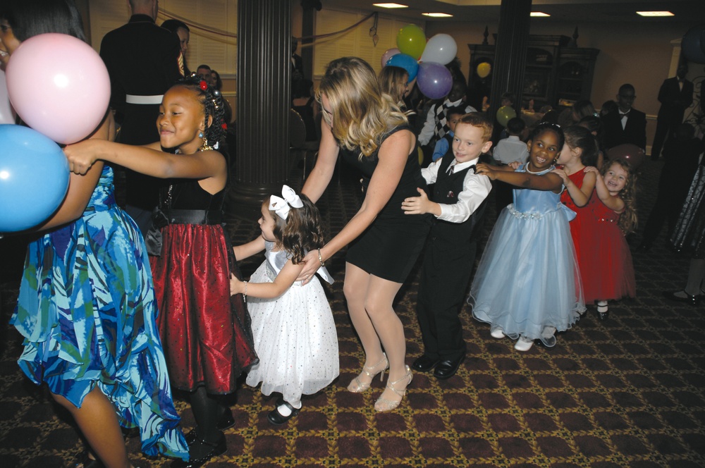 Roll out the red carpet Birthday Ball teaches kids Corps’ traditions