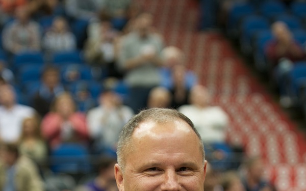 Timberwolves honor military service members