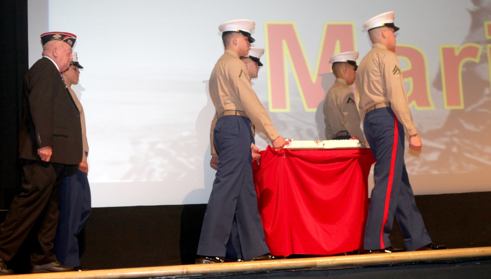 Cake cutting brings old life to new Corps