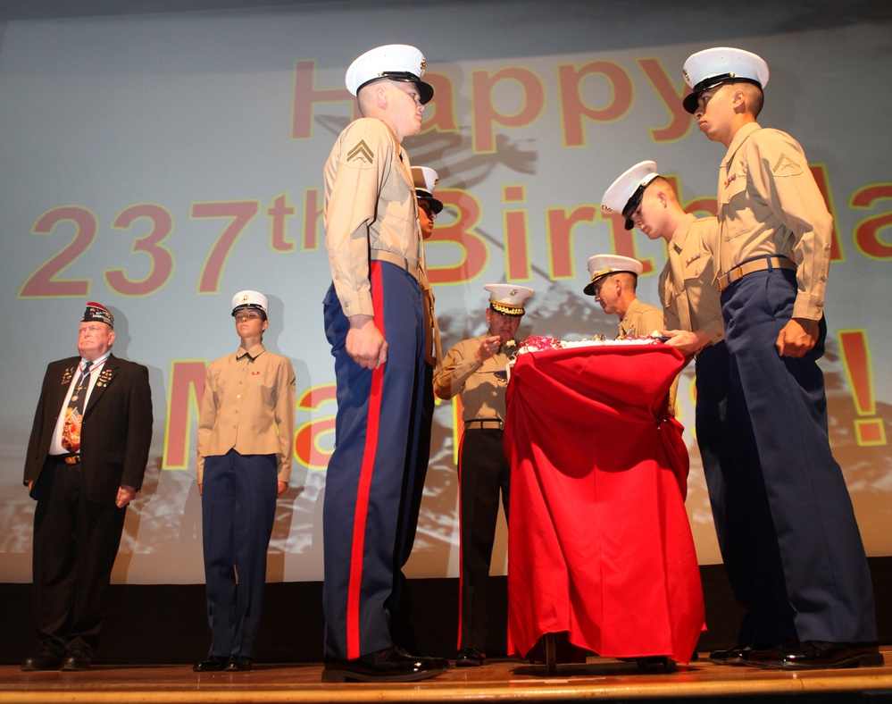 Cake cutting brings old life to new Corps