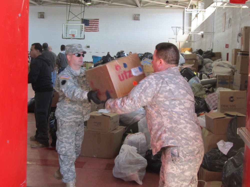 353rd Civil Affairs Command lends a hand during Sandy