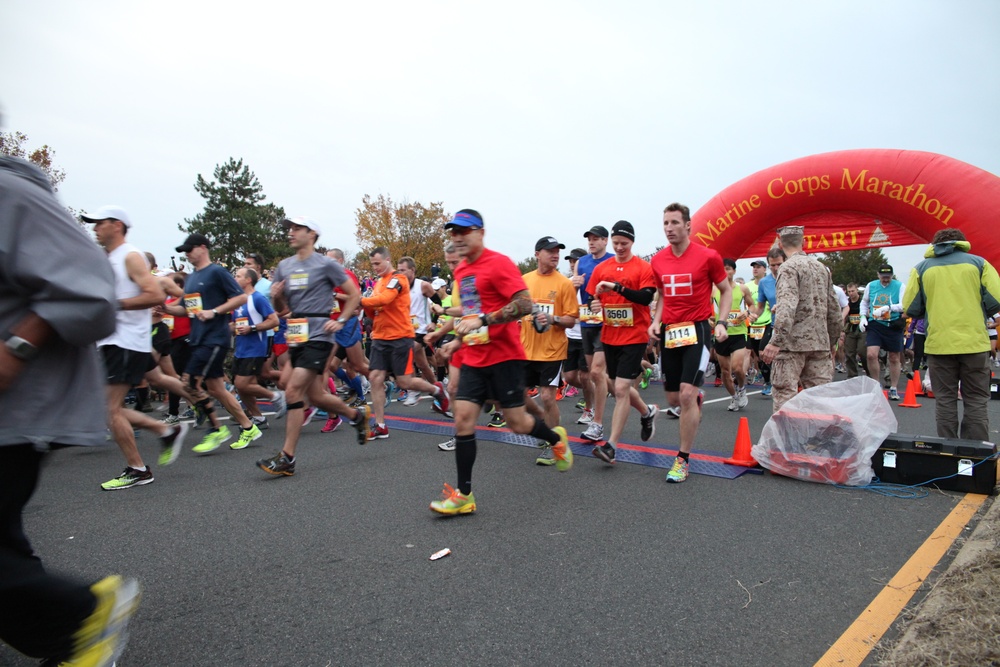 37th annual Marine Corps Marathon