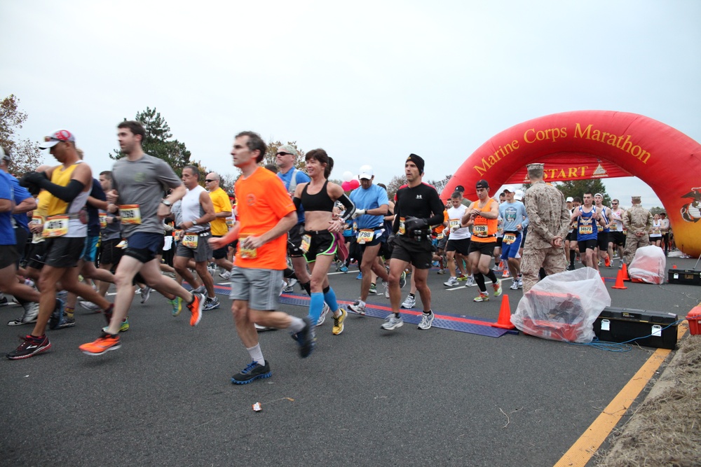 37th annual Marine Corps Marathon