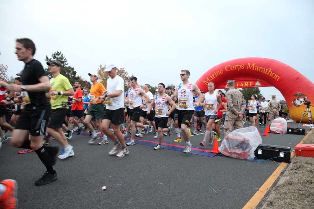 37th annual Marine Corps Marathon