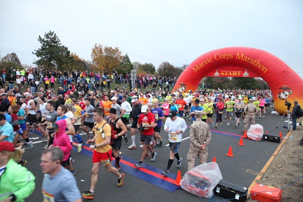37th annual Marine Corps Marathon